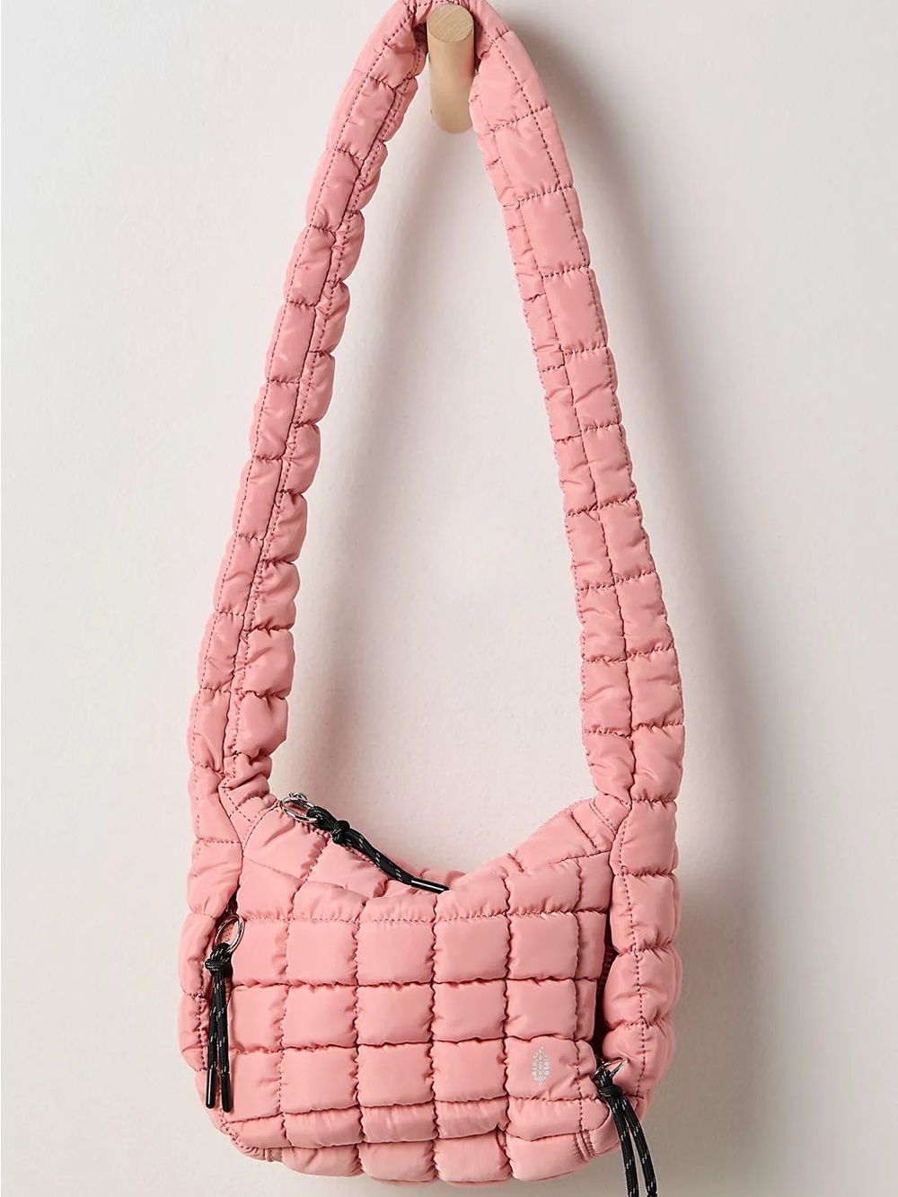 NWT FREE PEOPLE MOVEMENT Quilted Baby Carryall Sling Bag | Ballet Slippers  $58